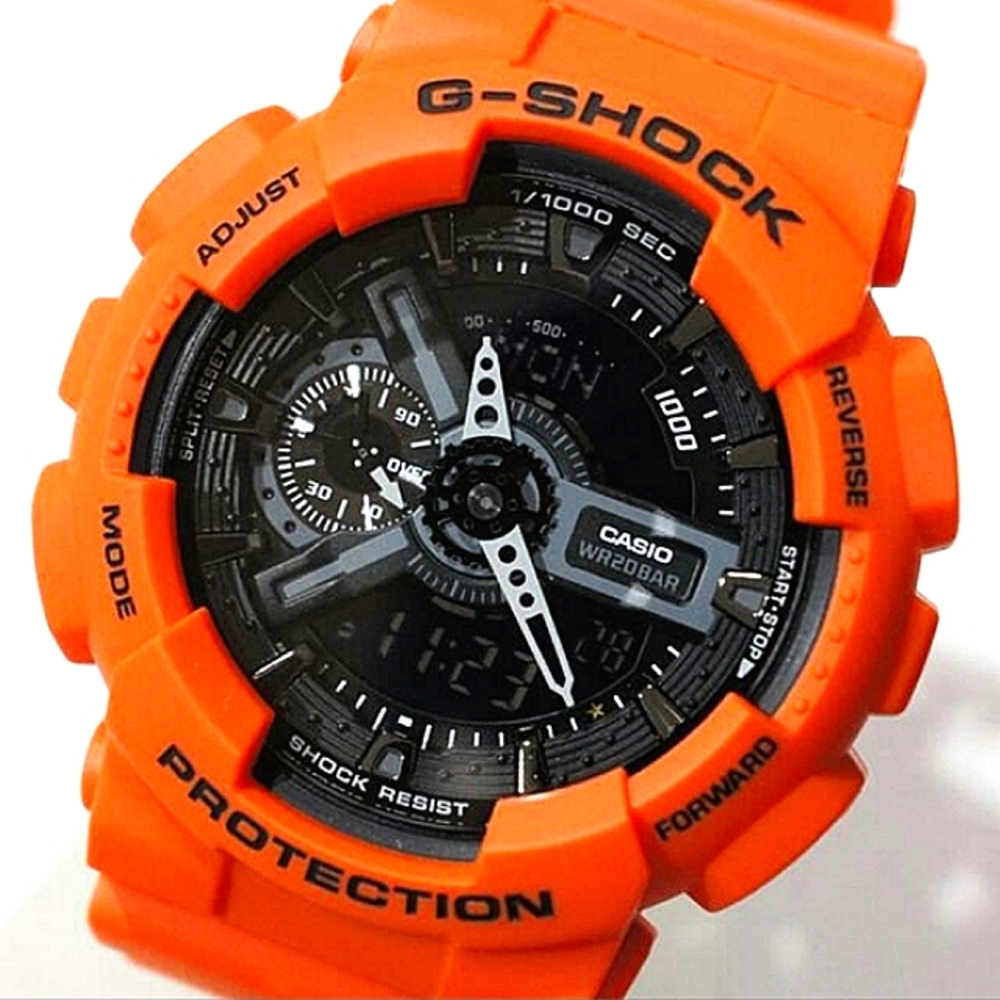 Casio Orange Bengal & Triple Black Premium G-Shock - Picture 9 of 9